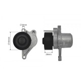 Rola intinzator curea distributie Nissan Qashqai 13, X-Trail 13, Nv400 &amp;gt; , Primastar &amp;gt; , Opel Movano, Vivaro &amp;gt; , Renault Espace 4 &amp;gt; ,