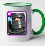 Cana maner verde personalizata Clash Royale - Dark Prince, INOVATIX&reg;. 330ml