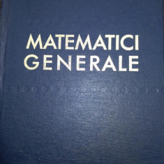 Matematici Generale - Romulus Cristescu