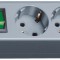 Prelungitor Brennenstuhl Eco-Line 3 prize, 1.5m H05VV-F 3G1,5 Gri