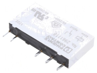 Releu miniatură SPDT 60VDC 6A 8A/250VAC 2A/30VDC foto
