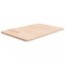 Gossi blat de baie, 60x40x1,5 cm, lemn masiv netratat
