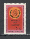 Finlanda.1970 Conferinta internationala ptr. energie atomica Helsinki KF.96, Nestampilat