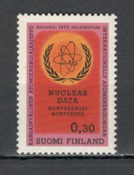 Finlanda.1970 Conferinta internationala ptr. energie atomica Helsinki KF.96 foto