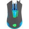 Mouse Gaming Optic Fury Predator, 4800 DPI, Iluminare RGB, 6 Butoane, Macro, Ergonomic, Negru