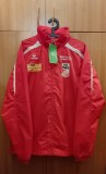 Geaca Impermeabila Erima Rot-Weiss Erfurt, XL, Rosie-Alba, Windbreaker Subtire cu Gluga, Poliester, Noua