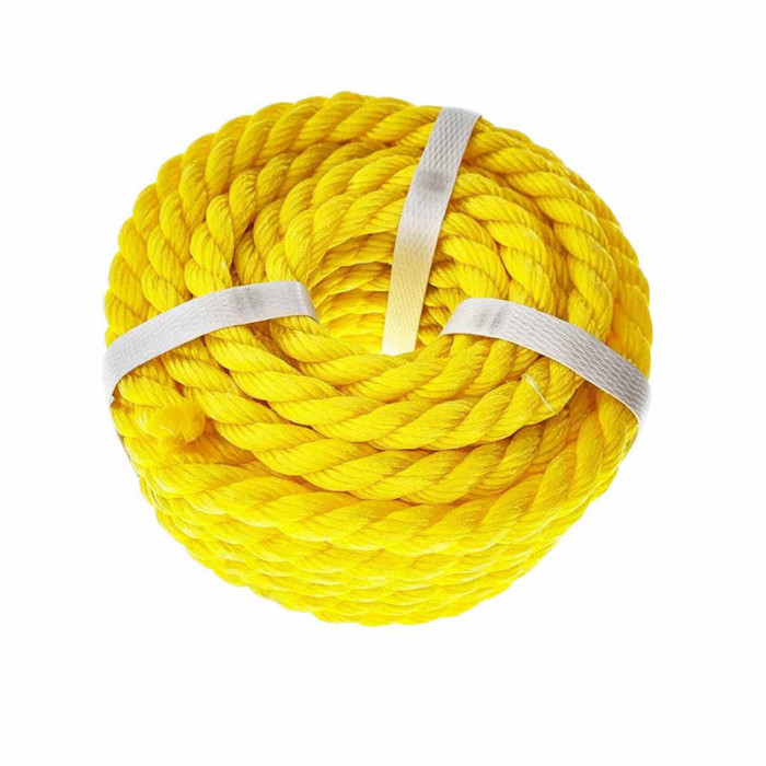 Sfoara din nylon, galben, 8 mm x 10 m