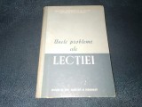 I CREMER - UNELE PROBLEME ALE LECTIEI 1960