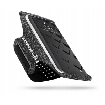 Husa de Brat pentru Telefon max 6.5 - Techsuit (TH10) - Gray / White foto