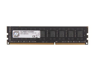 Memorie DDR G.Skill DDR3 8GB frecventa 1600 MHz, 1 modul, latenta CL11, &amp;quot;F3-1600C11S-8GNT&amp;quot; foto