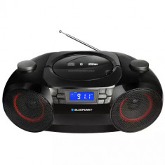 Microsistem Blaupunkt BB30BT, Bluetooth, FM, CD, USB, MP3, negru