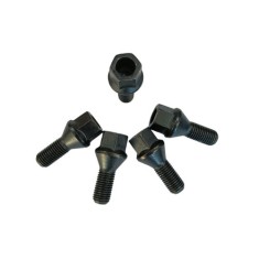 Prezoane Jante Aluminiu M12x1,5mm Negre ( con drept ) 26mm Automotive TrustedCars
