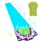 Tobogan de apa cu fantana si placa gonflabila, 480x71 cm, multicolor