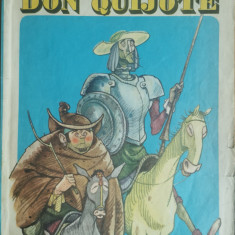 Don Quijote Repovestire pentru copii de Al. Alexianu - Miguel De Cervantes (Ilustratii Eugen Taru)