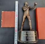 Lot BOX - medalie , placheta si statuie boxer - Concurs internațional Turcia