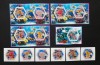 R.DU TCHAD-VIATA MARINA-CORALI-SET 6 V.+4 S/Sh.NEOBLITERATE-DANTELATE-MNH** - EP 042, Africa, Fauna