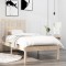 vidaXL Cadru de pat Single 3FT, 90x190 cm, lemn masiv