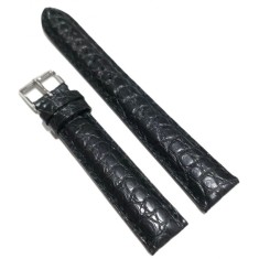 Curea de Ceas din Piele Veritabilă de Crocodil &ndash; Lux Autentic Fleurus France