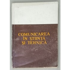 COMUNICAREA IN STIINTA SI TEHNICA , 1970