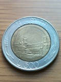 Moneda Italia 500 lire 1986, Europa