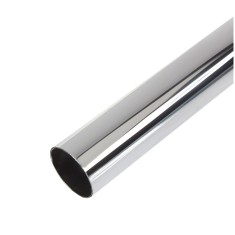 Teava inox, dimetru 16 mm, grosime 1.5 mm, lungime 1000 mm, finisaj lucios