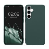 Husa Kwmobile pentru Samsung Galaxy A55 5G, Verde, Silicon, KWM000021MG016C