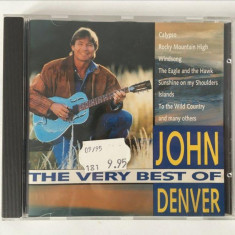 * CD muzica country: John Denver ‎– The Very Best Of John Denver