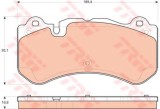 Set placute frana,frana disc MERCEDES CLS (C219) (2004 - 2011) TRW GDB1710