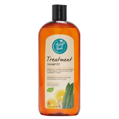 Sampon cu aroma de ghimbir si extract de lamaie, 400ml, Fresh Feel foto