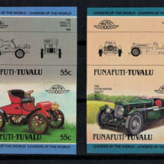 TUVALU FUNAFUTI 1985 - Masini de epoca celebre / serie completa MNH