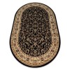 Covor Royal Adr oval model 1745 negru , 200x290 cm, Dreptunghi, Polipropilena