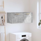 VidaXL Dulap de perete, gri beton, 80x36,5x35 cm, lemn compozit 830064