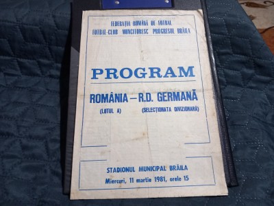 Program Romania (A) - RDG (Sel Div.) foto