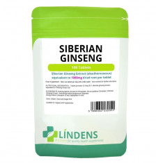 Lindens Siberian Ginseng 1000mg Radacina 3-Pack 300 Tablete foto