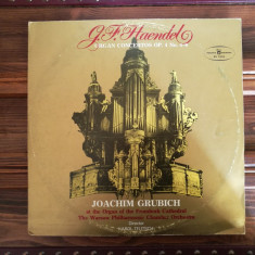 Handel, Joachim Grubich - Organ Concertos Op. 4 No. 4 - 6