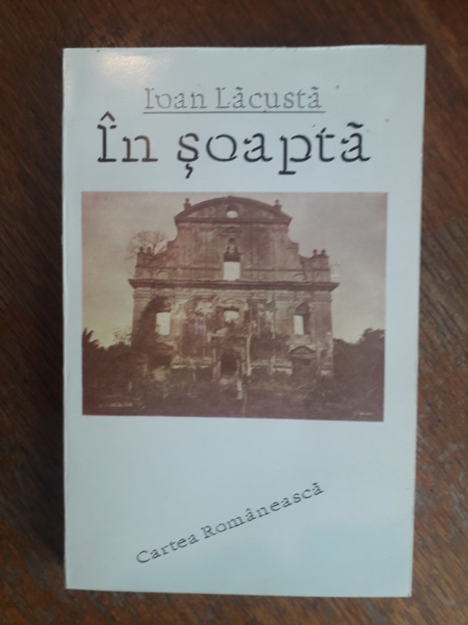 In soapta - Ioan Lacusta, autograf / R3P1F