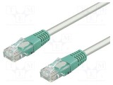 Cablul Patch Goobay U/UTP 5e 5m CCA PVC gri 28AWG