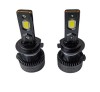 Комплект 2 LED крушки H4, T8, super canbus, 200W, 20000Lm, 12V, Oem