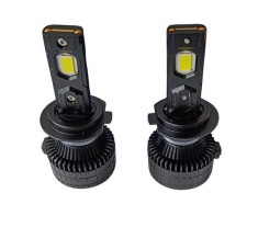 Комплект 2 LED крушки H4, T8, super canbus, 200W, 20000Lm, 12V