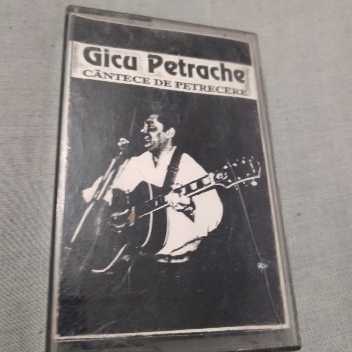 CASETA AUDIO MANELE VECHI GICU PETRACHE CU FORMATIA GIPSY BAND RARITATE!!!!