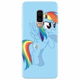 Husa silicon pentru Samsung S9 Plus, Rainbow Dash