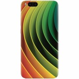 Husa silicon pentru Xiaomi Mi Note 3, 3D Multicolor Abstract Lines