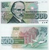 Bancnota Bulgaria 500 Leva 1993 UNC, Necirculata