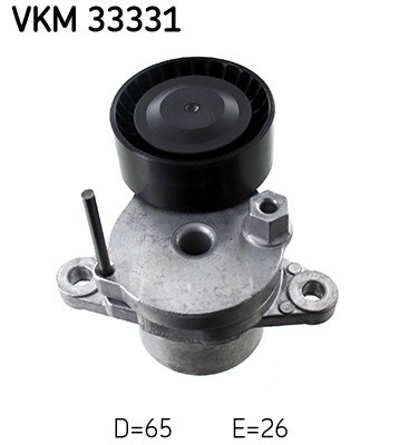 SKF VKM 33331 rola intinzator,curea transmisie foto