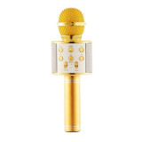 Microfon karaoke fara fir WS-858, acumulator incorporat, Wster
