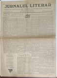 JURNALUL LITERAR , FOAIE SAPTAMANALA DE CRITICA SI INFORMARE LITERARA , No. 20 , 1939