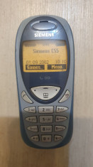Telefon Siemens C55, in stare perfecta, fara incarcator foto