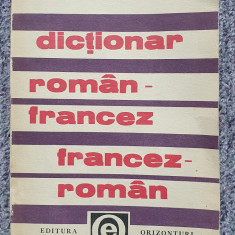 Dictionar francez roman roman francez, Ed Orizonturi 1991, 440 pag