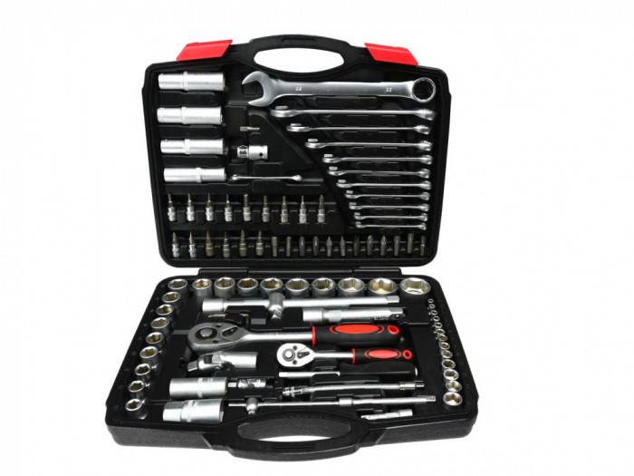 Set chei tubulare torx si inelare, 94 piese, G10149