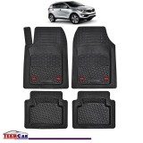 Covorase Auto TeamCar&reg; Tip Tavita Compatibile Kia Sportage Generatia III (2010&ndash;2015) Negru Material Rezistent, Cauciuc